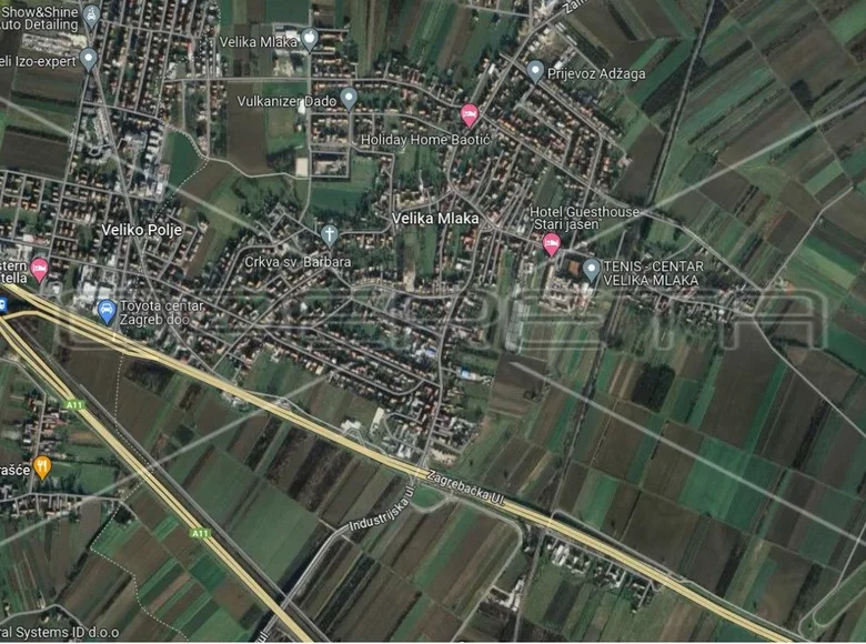 Land 2 284 m² Velika Gorica, Croatia