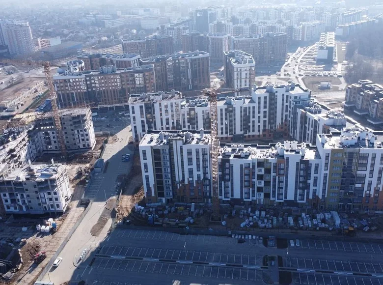 Квартира 2 комнаты 52 м² Минск, Беларусь