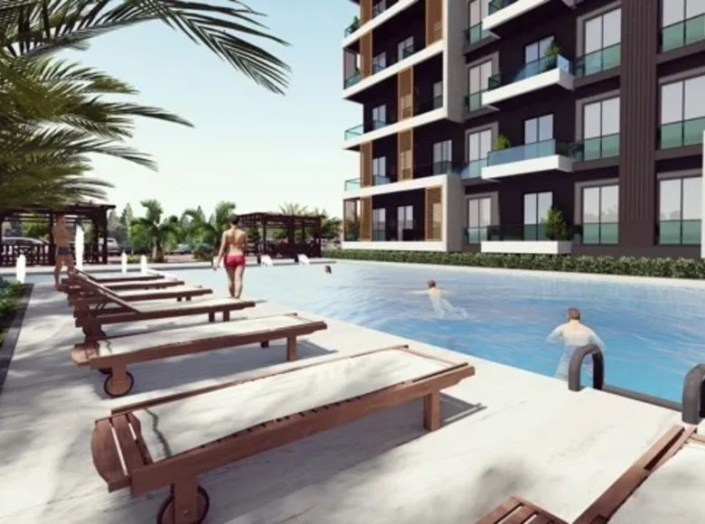 1 bedroom apartment 43 m² Denizkoy, Turkey
