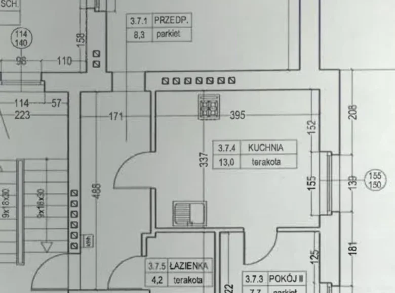 Mieszkanie 2 pokoi 54 m² Warszawa, Polska