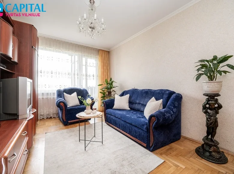 Mieszkanie 3 pokoi 64 m² Wilno, Litwa