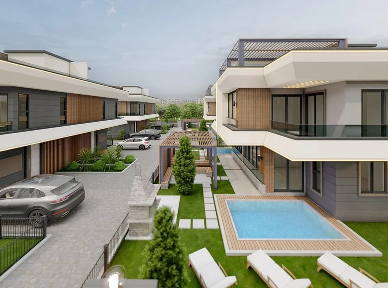 Dúplex 4 habitaciones 140 m² Merdivenlikuyu, Turquía