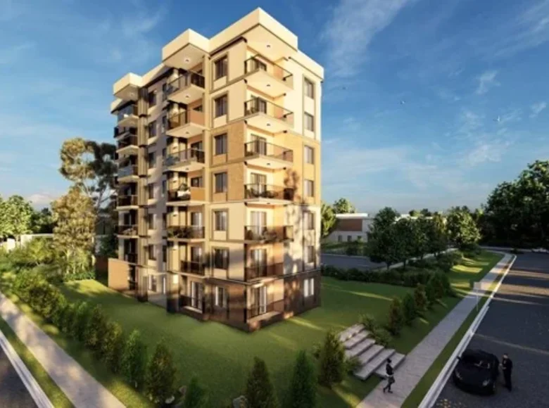 Квартира 1 спальня 52 м² Эрдемли, Турция