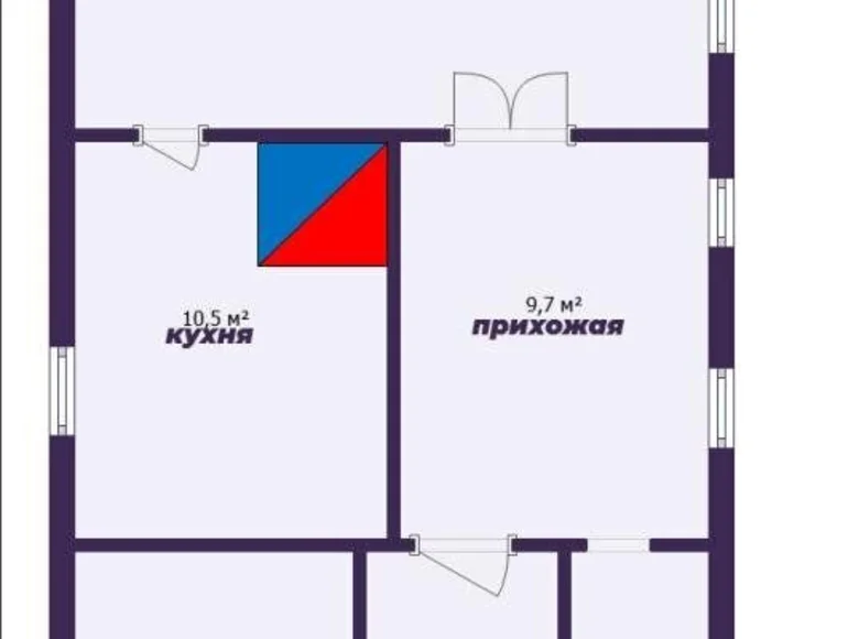 Casa 78 m² Laktysy, Bielorrusia