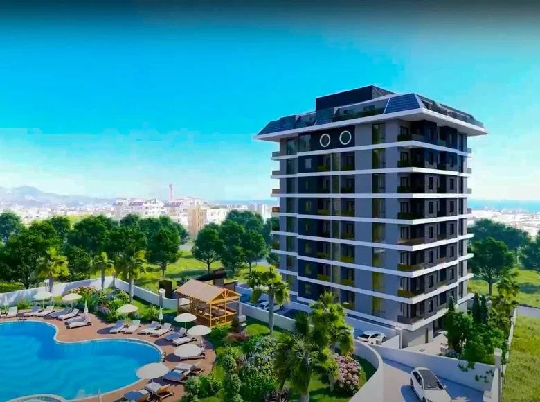 Apartamento 2 habitaciones 78 m² Payallar, Turquía