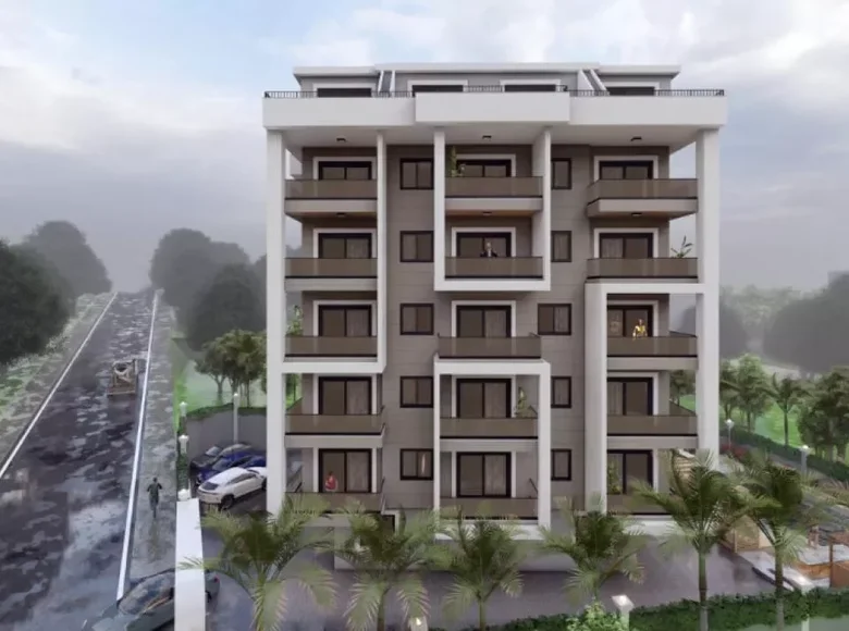 1 bedroom apartment 66 m² Alanya, Turkey