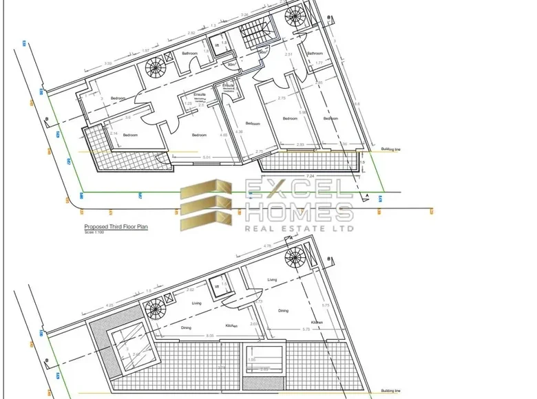 Attique 3 chambres  Attard, Malte