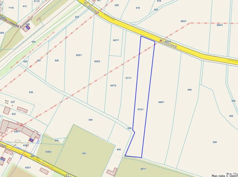 Land 5 735 m² Rawicz, Poland