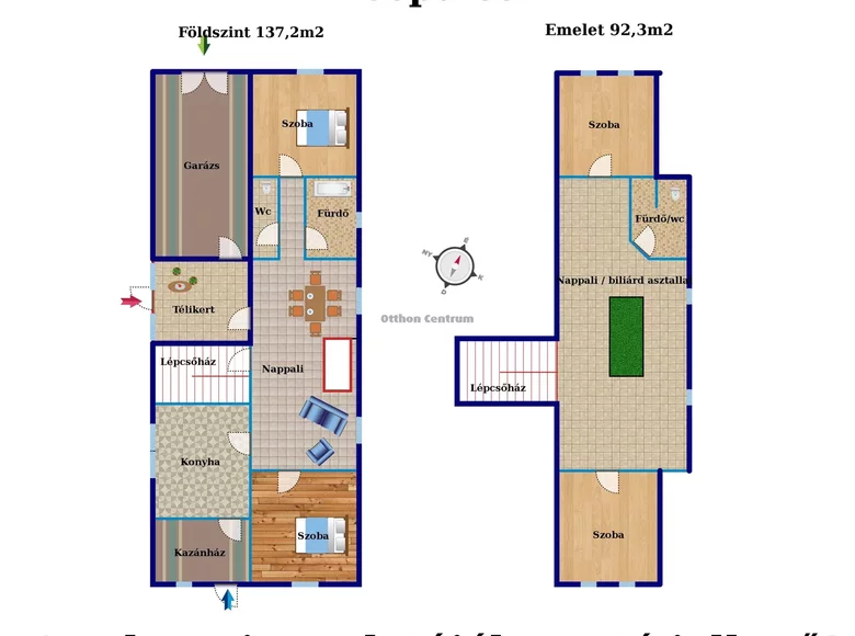 Haus 6 Zimmer 230 m² Jaßbring, Ungarn