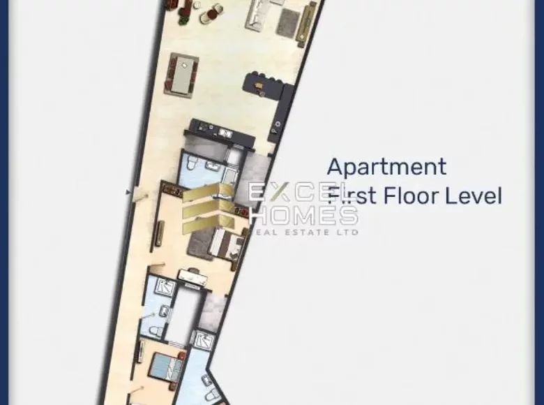 Apartamento 3 habitaciones  Attard, Malta