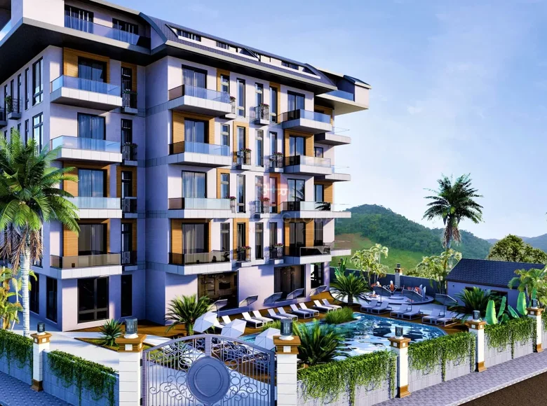 Mieszkanie 1 pokój 50 m² Alanya, Turcja