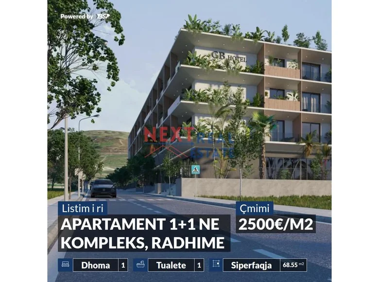 Appartement 2 chambres 59 m² Radhime, Albanie