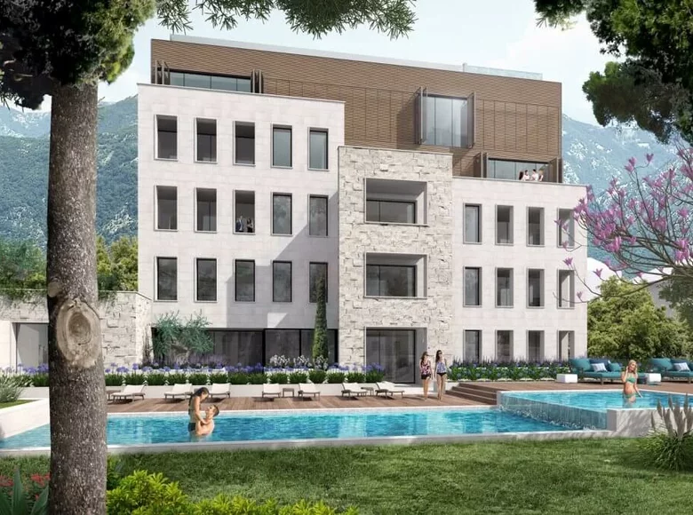 Apartamento 1 habitacion 56 m² Tivat, Montenegro