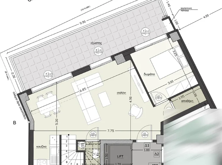 Квартира 4 комнаты 138 м² Municipality of Thessaloniki, Греция