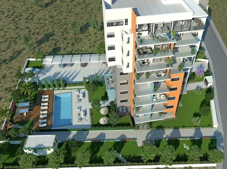 Mieszkanie 2 pokoi 72 m² Gmina Germasogeia, Cyprus