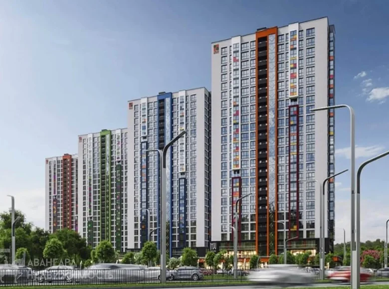 Квартира 4 комнаты 73 м² Минск, Беларусь