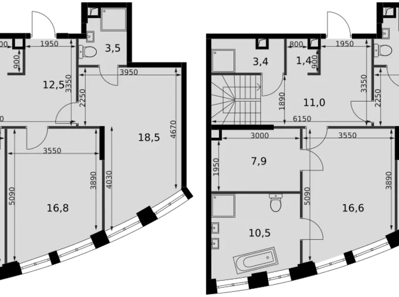 Appartement 4 chambres 148 m² Moscou, Russie