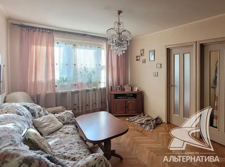 Mieszkanie 4 pokoi 58 m² Brześć, Białoruś