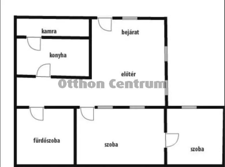 2 room apartment 60 m² Budapest, Hungary