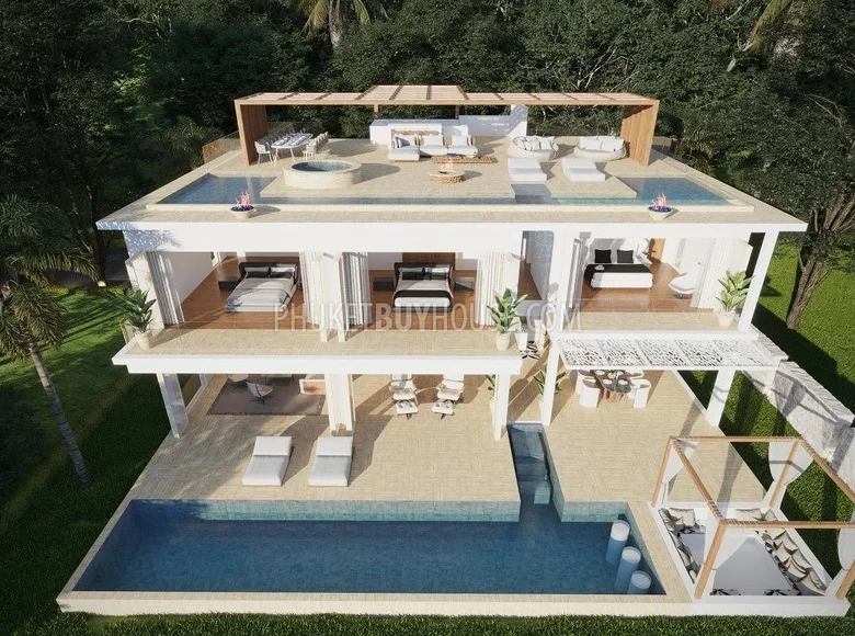 3 bedroom villa 855 m² Choeng Thale, Thailand