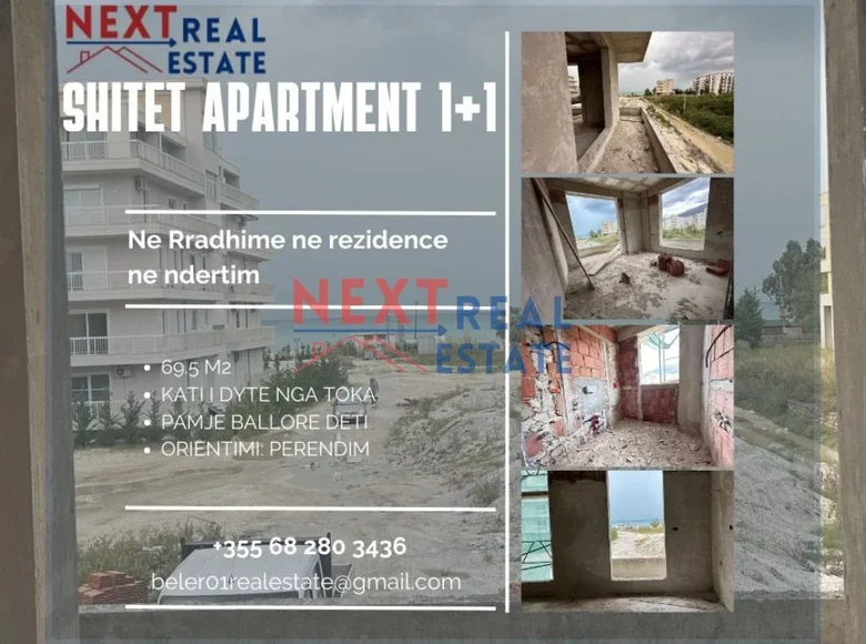 1 bedroom apartment 70 m² Vlora, Albania