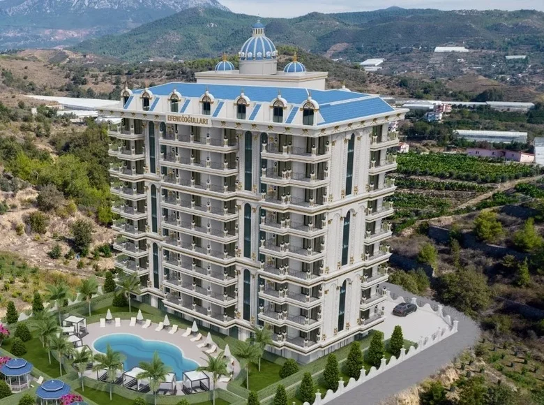 Mieszkanie 2 pokoi 60 m² Ishakli, Turcja