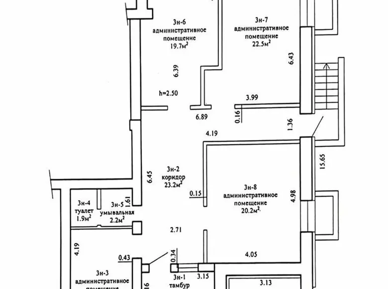 Büro 105 m² Minsk, Weißrussland