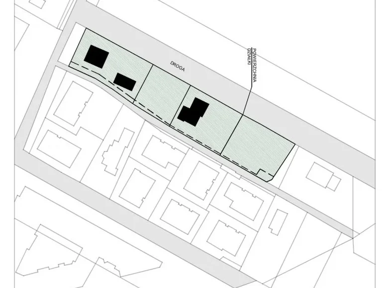 Parcelas 3 703 m² Varsovia, Polonia