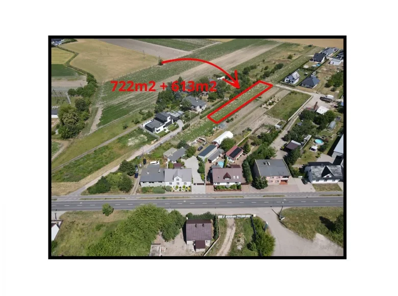 Land 1 335 m² Koscian, Poland
