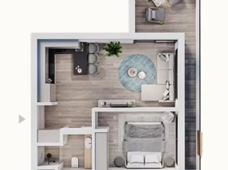 1 bedroom apartment 66 m² Limassol, Cyprus