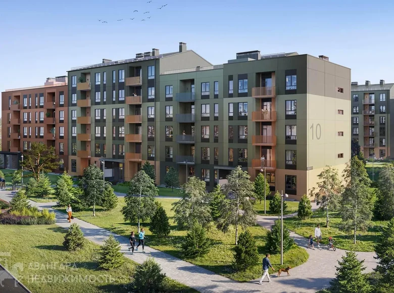 Apartamento 3 habitaciones 59 m² Kalodziscanski siel ski Saviet, Bielorrusia