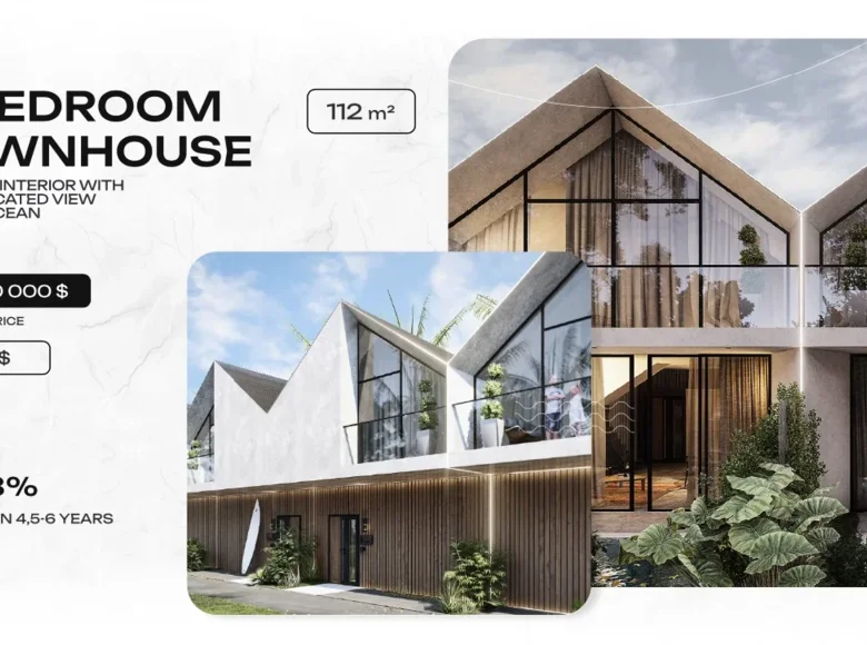 Haus 3 Schlafzimmer 112 m² Kerobokan Kelod, Indonesien