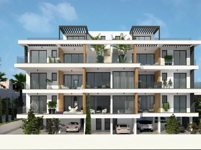 Penthouse 3 pokoi 102 m² Gmina Agios Athanasios, Cyprus