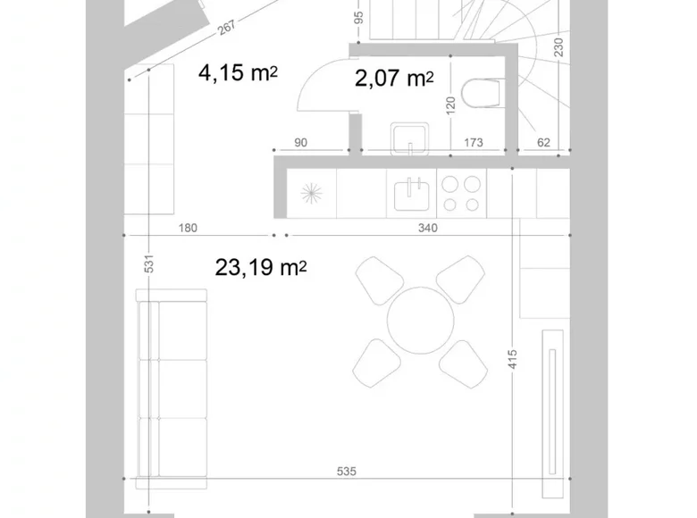 House 60 m² Vilnius, Lithuania