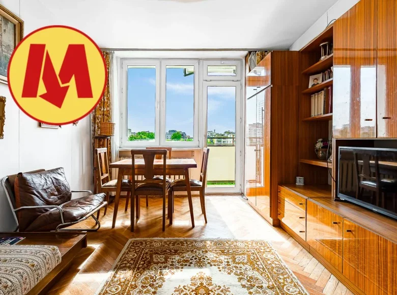 2 room apartment 38 m² Warsaw, Poland