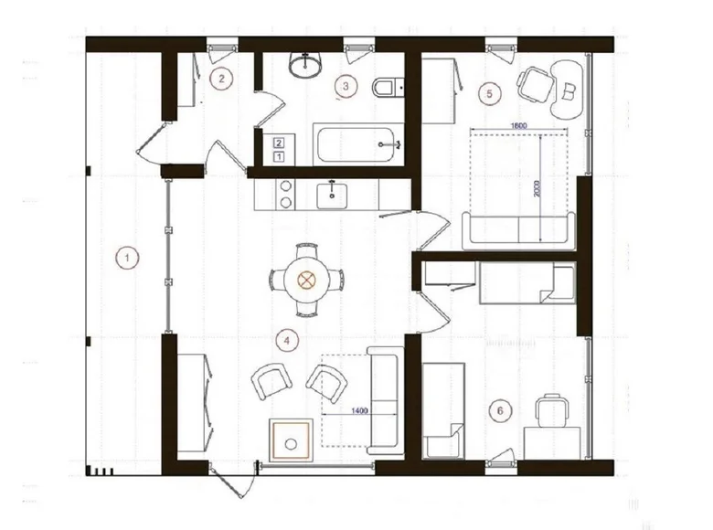 Haus 3 zimmer 80 m² Witjasewo, Russland