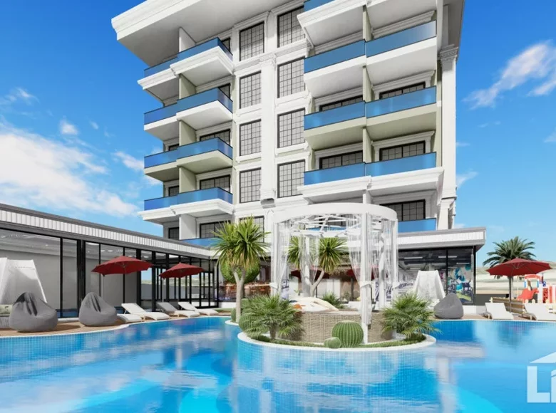 Duplex 4 rooms 65 m² Alanya, Turkey