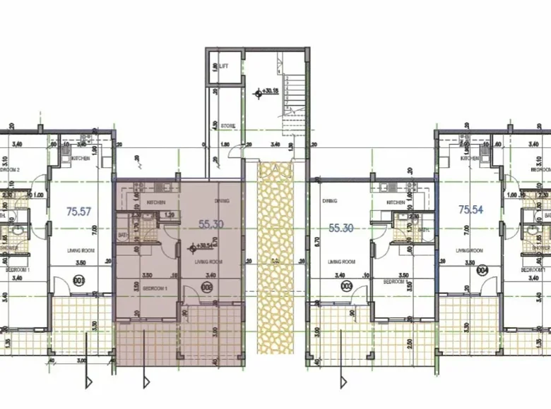 Appartement 1 chambre 66 m² Pegeia, Bases souveraines britanniques