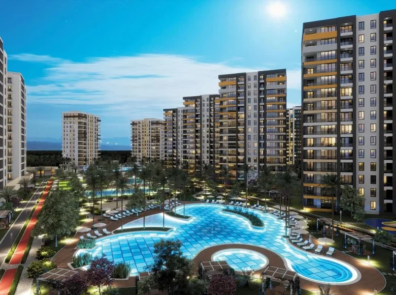 1 bedroom apartment 70 m² Antalya, Turkey