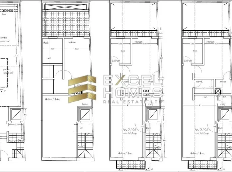 Appartement 2 chambres  Gzira, Malte