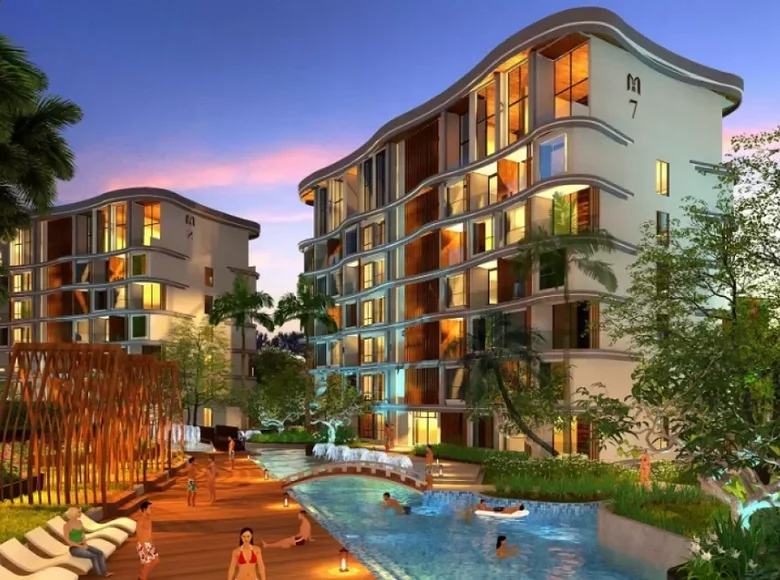 Apartamento 3 habitaciones 55 m² Phuket, Tailandia