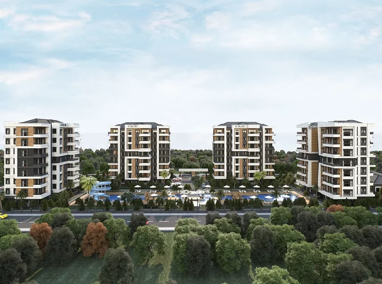 4 bedroom apartment 120 m² Muratpasa, Turkey