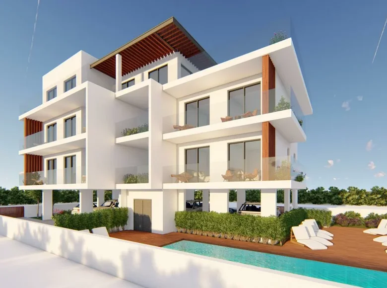 Apartamento 3 habitaciones 75 m² Pafos, Chipre