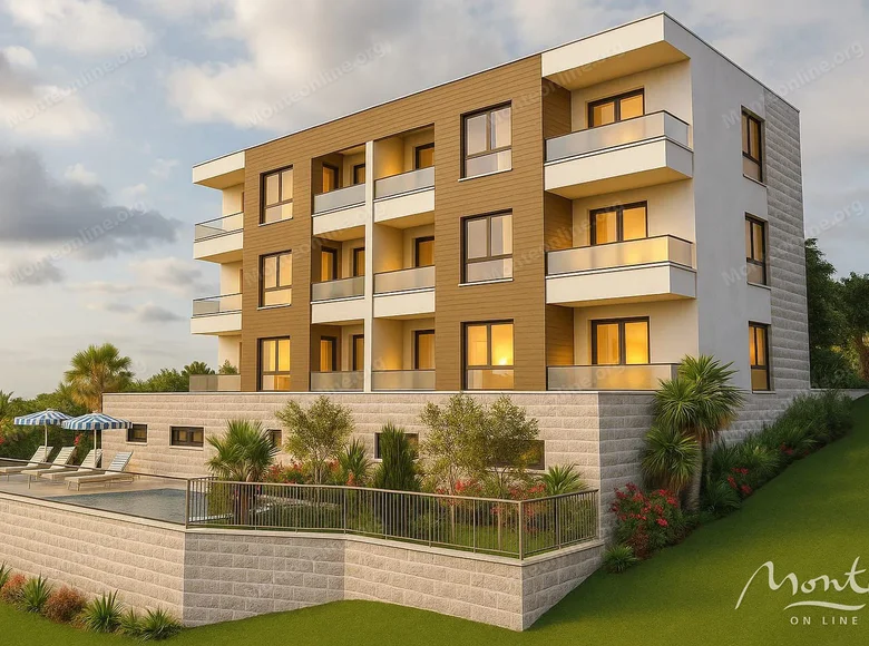 1 bedroom apartment 47 m² Tivat, Montenegro