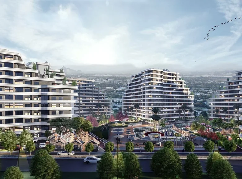 Mieszkanie 3 pokoi 110 m² Erdemli, Turcja