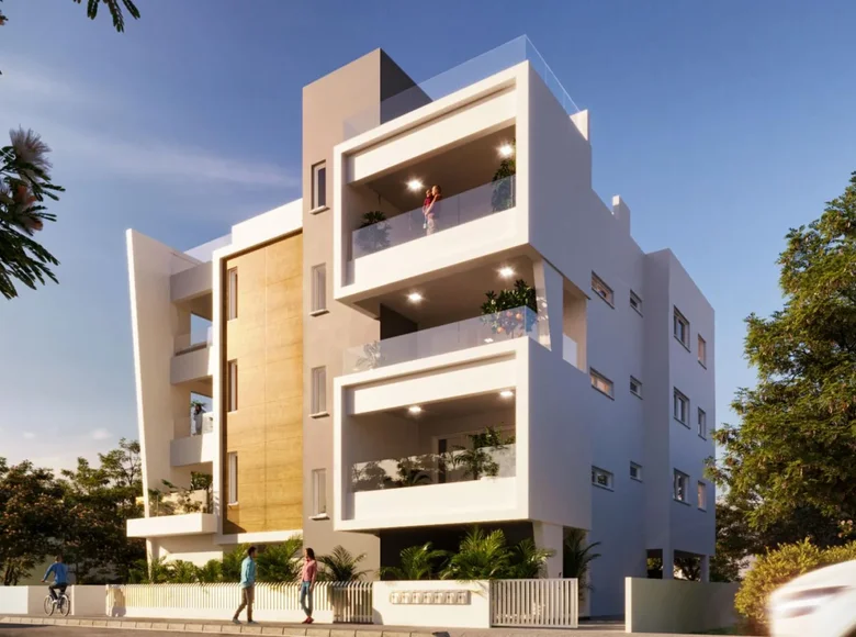 Mieszkanie 2 pokoi 80 m² Strovolos, Cypr