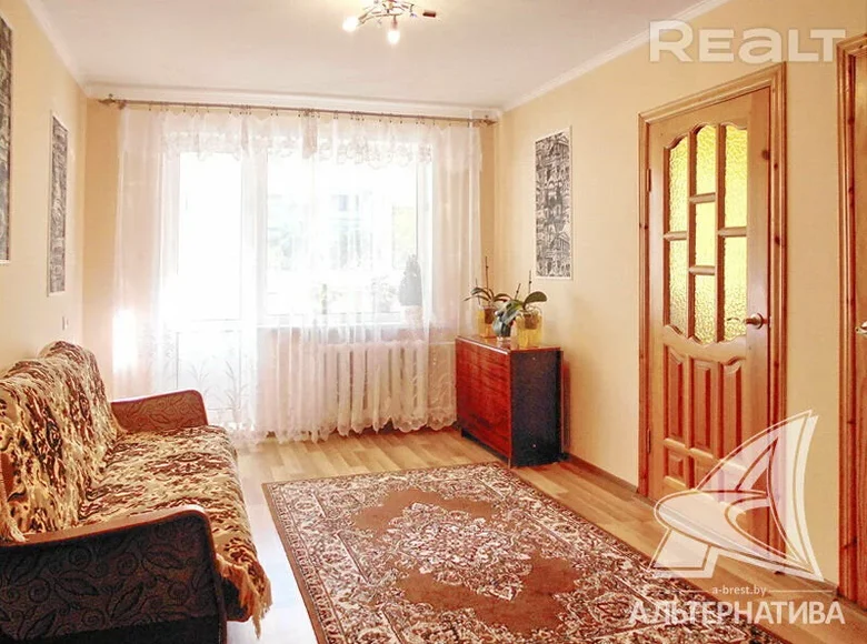 Mieszkanie 4 pokoi 58 m² Brześć, Białoruś