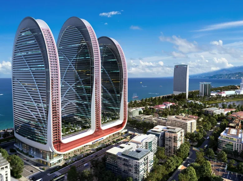 Wohnung 1 zimmer 56 m² Batumi, Georgien