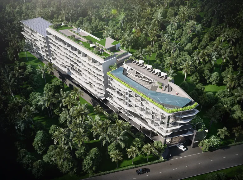 Mieszkanie 1 pokój 37 m² Phuket, Tajlandia