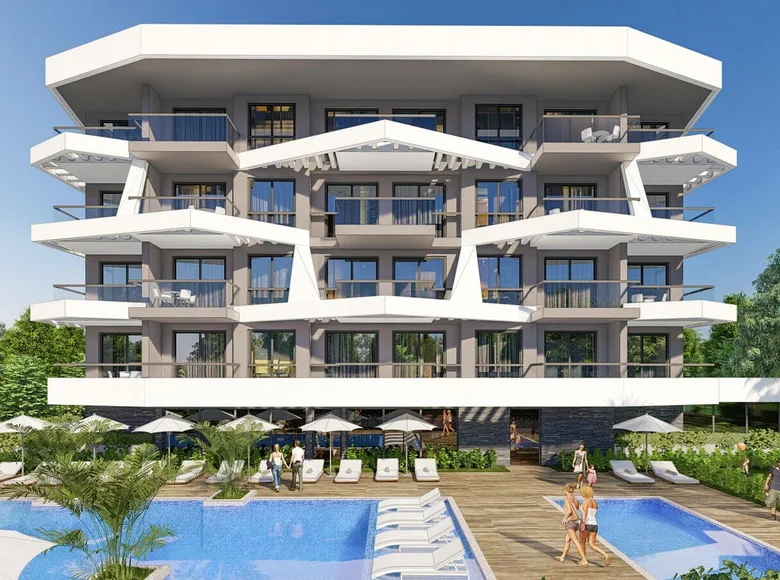 Wohnung 2 zimmer 55 m² Oba, Türkei